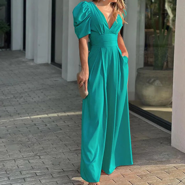 High Waist Wide Pipes Jumpsuits