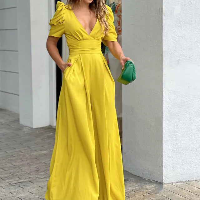 High Waist Wide Pipes Jumpsuits