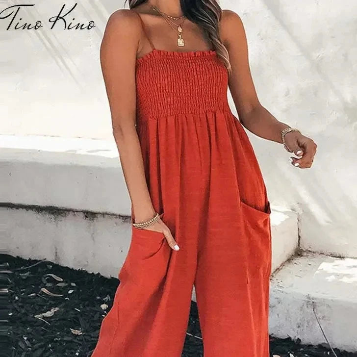 Spring Summer Casual Rompe