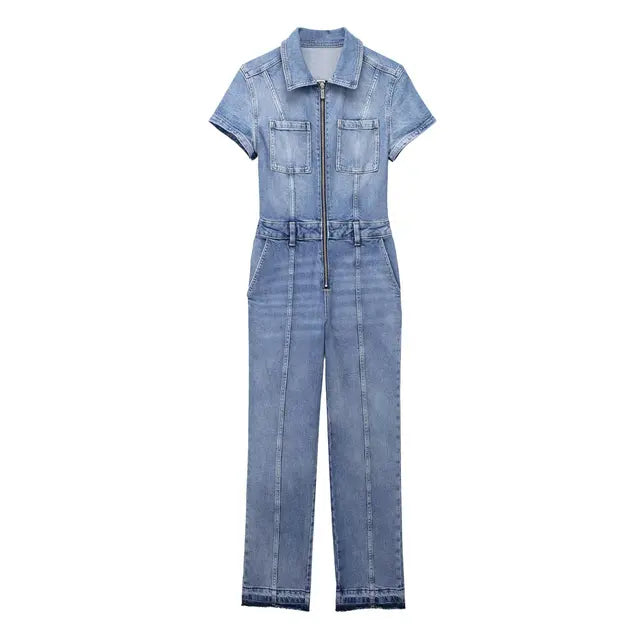 Trafza Denim Jumpsuit
