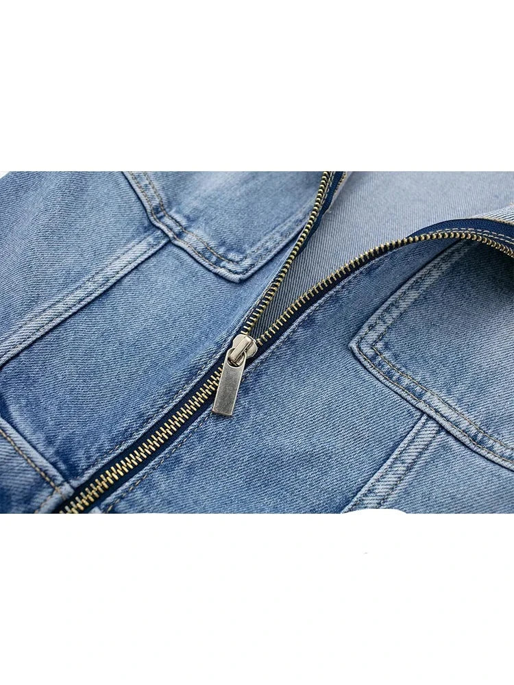 Trafza Denim Jumpsuit