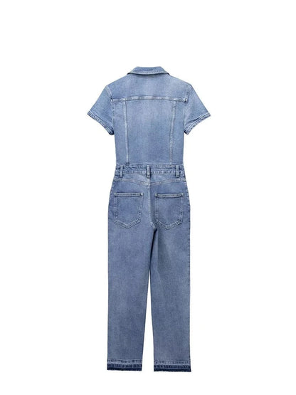 Trafza Denim Jumpsuit